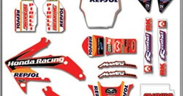 Kit grafiche Honda Racing