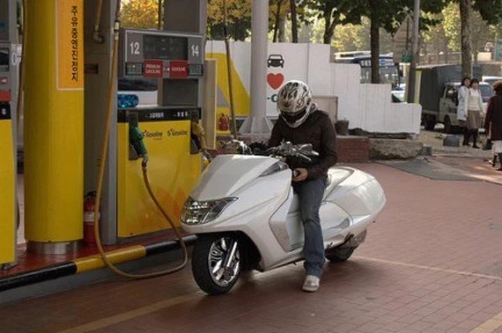 Foto del giorno: scooterone superlusso