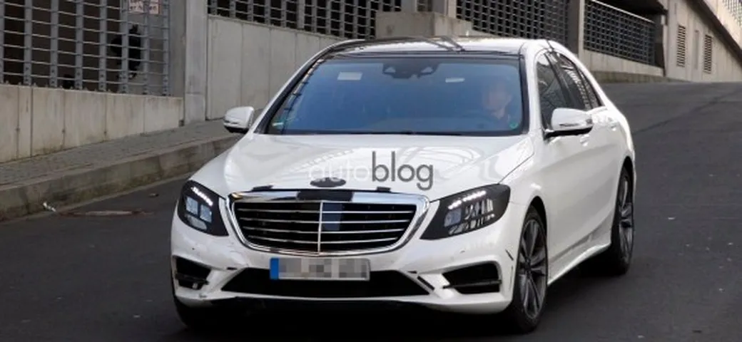Mercedes Classe S: foto spia ravvicinate