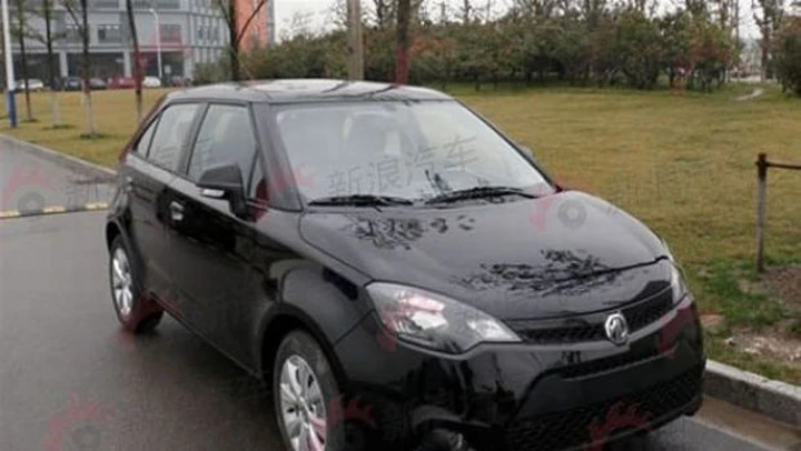 MG3: foto spia senza camuffature