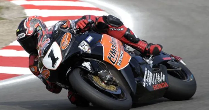 Ryuichi Kiyonari in BSB con Honda HM Plant