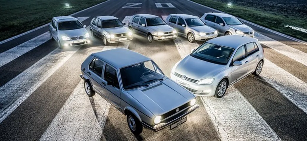 Volkswagen Golf: 40 anni di rivoluzione evolutiva