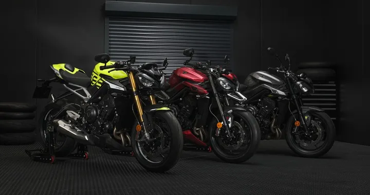 Triumph presenta la gamma Street Triple 2023