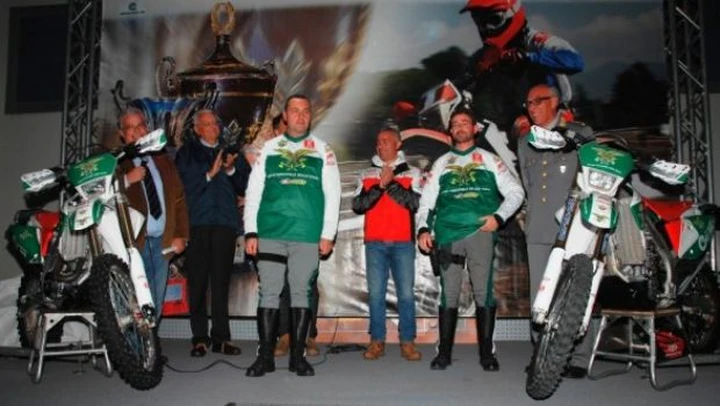Il Corpo Forestale dello Stato corre nell'Enduro