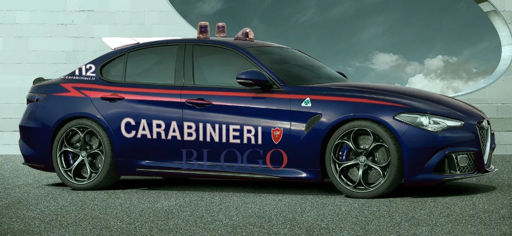 Alfa Romeo Giulia Carabinieri: il primo render