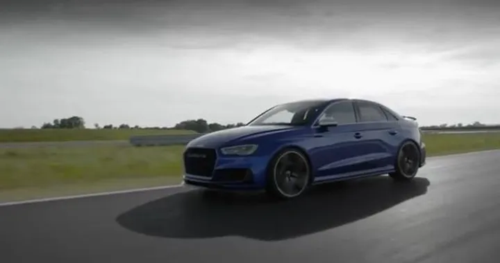 Audi A3 clubsport quattro concept in video