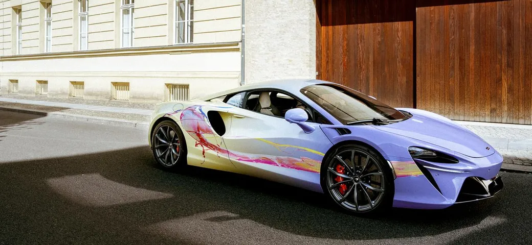McLaren Artura: la supercar diventa un’opera d’arte con questa one-off [FOTO]