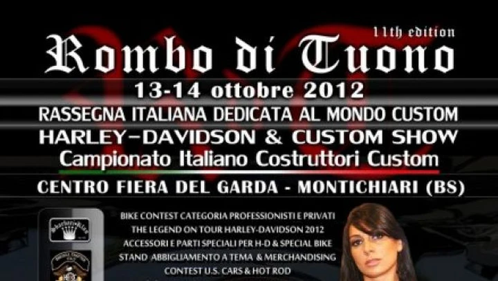 A ottobre arriva Rombo di Tuono!