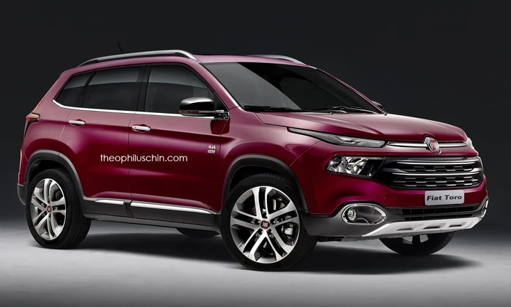 SUV Fiat Toro: i render