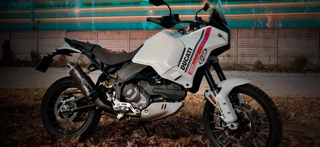 Ducati DesertX: un nuovo scarico by Exan