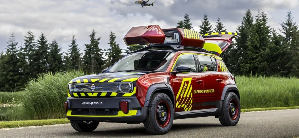 I Vigili del Fuoco hanno una nuova auto: drone compreso