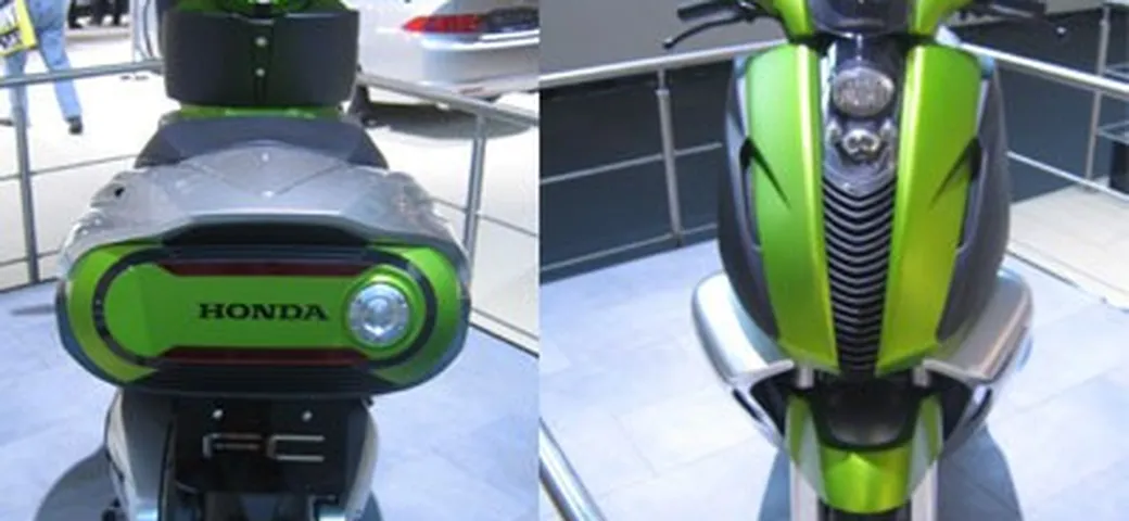 Strani scooter Honda a Francoforte