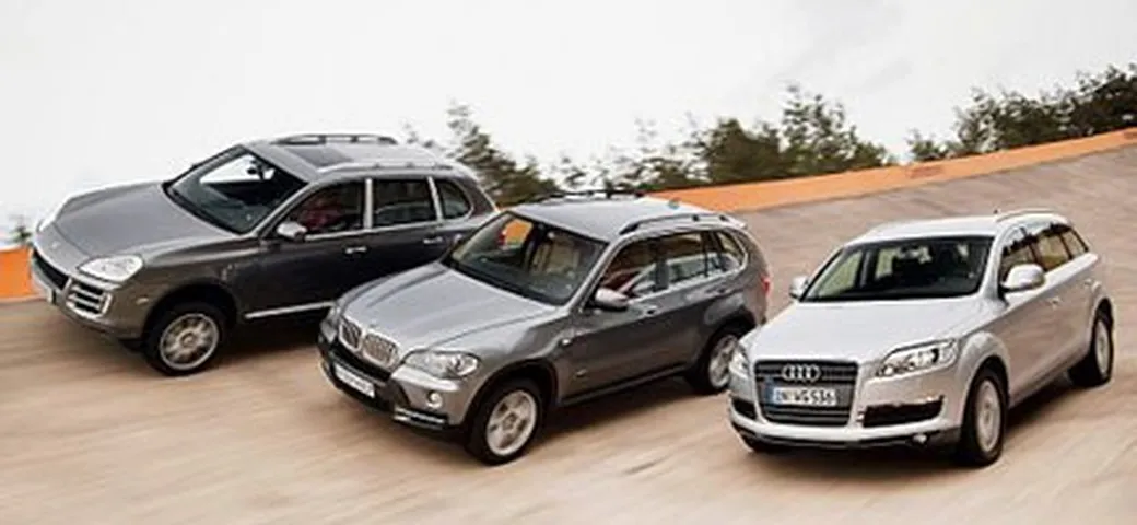 Nuova Bmw X5 a confronto con Audi Q7 e Porsche Cayenne