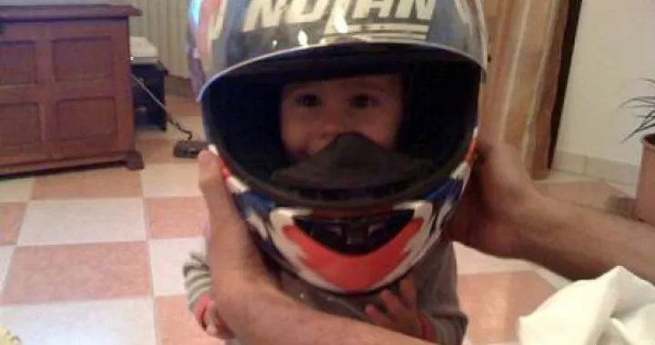 Foto del giorno: futuro motociclista
