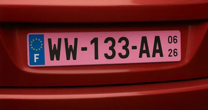 Una delle ultime novità è la targa rosa: chi la indossa