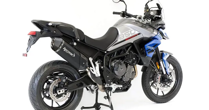 Triumph Tiger 900 e Tiger 850: i nuovi scarichi HP Corse