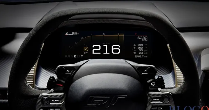 Ford GT: il nuovo display digitale adattivo [Video]
