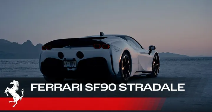 Ferrari: la SF90 Stradale Assetto Fiorano sul lago salato di Bonneville