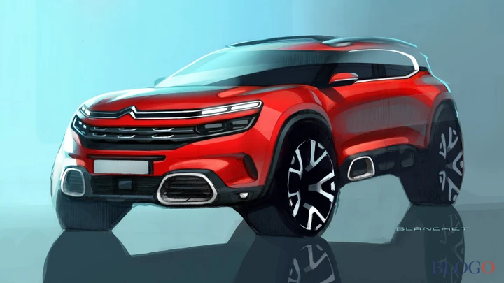 Citroen C5 Aircross al Salone di Shanghai 2017