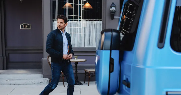Mercedes-Benz Classe G elettrica: Bradley Cooper protagonista dello spot