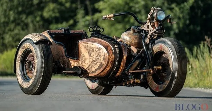 Recidivist: la Harley tatuata da 1 milione di $