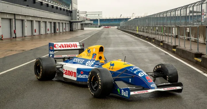 F1: in vendita la Williams FW14 di Nigel Mansell