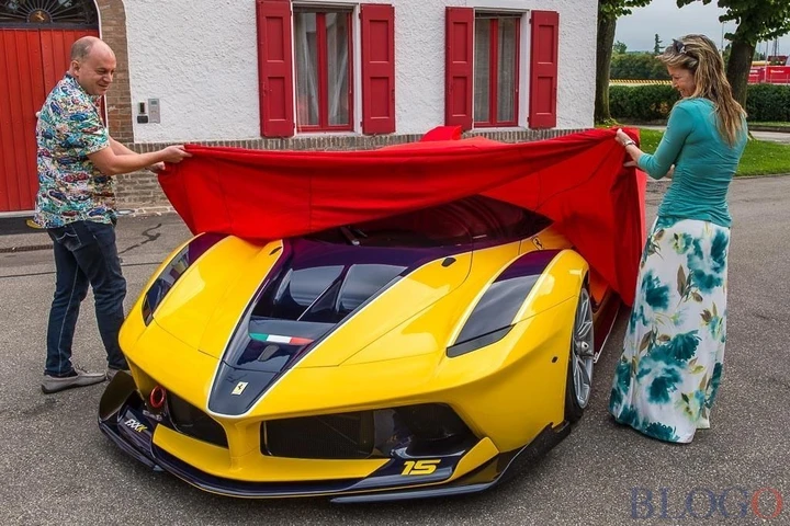 Benjamin Sloss: la sua Ferrari FXX K era un regalo per la moglie!