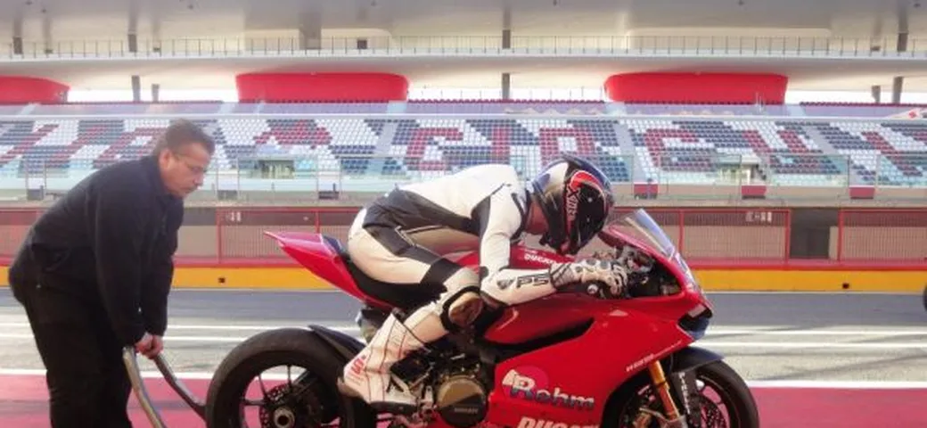 WSBK: Max Neukirchner con la Ducati 1199 Panigale al Mugello