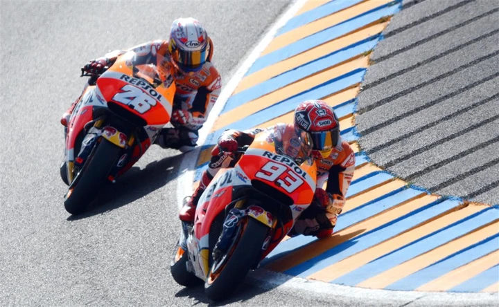 Marquez e Pedrosa