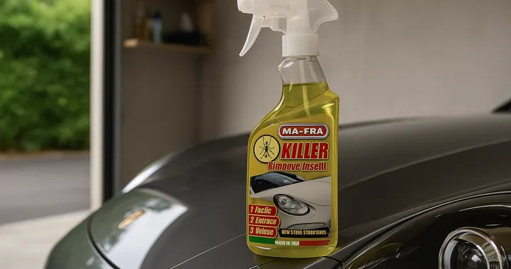 Addio moscerini sulla macchina grazie al Ma-Fra Killer in offerta Amazon