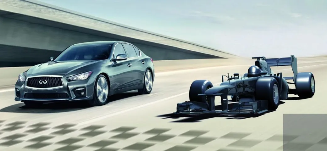Con Infiniti puoi guidare una Formula 1
