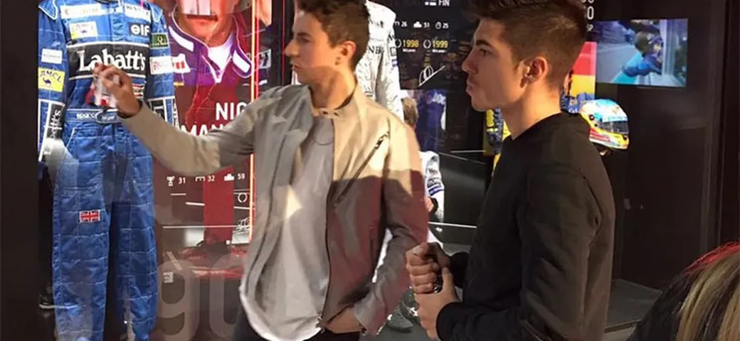 Viñales in visita al museo di Jorge Lorenzo