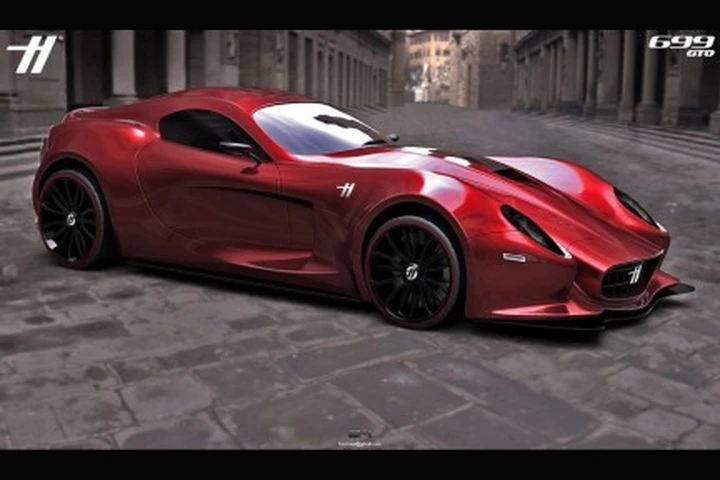 Husmen 699 GTO: idee in libertà sul tema Ferrari