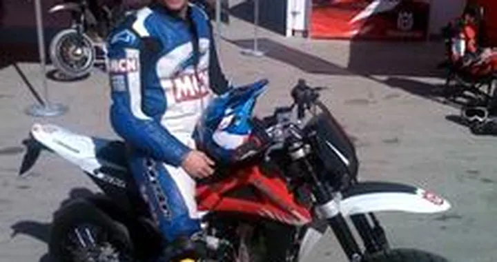 Test Husqvarna Supermoto 2008 di MCN