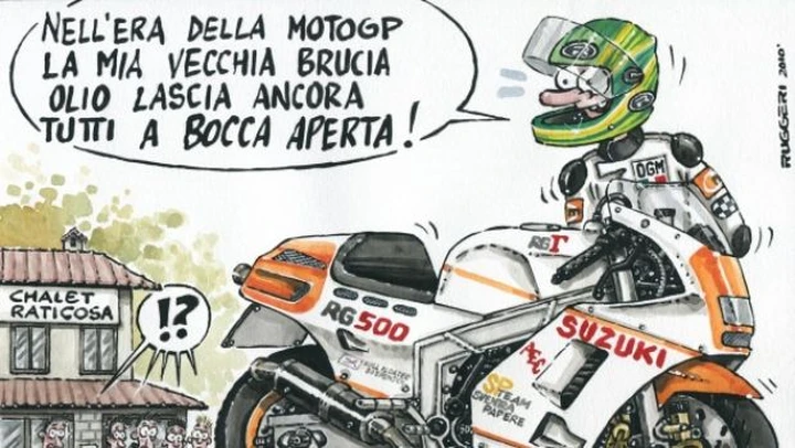 Suzuki RG Γ 500, gloriosa due tempi