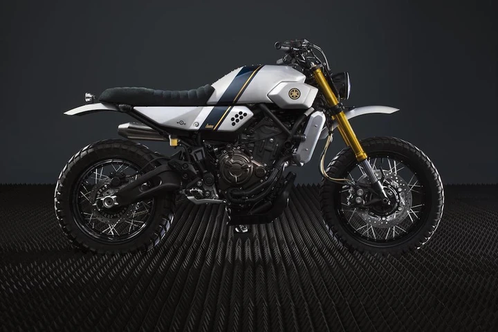 Yamaha XSR700 Tracker Bunker Customs