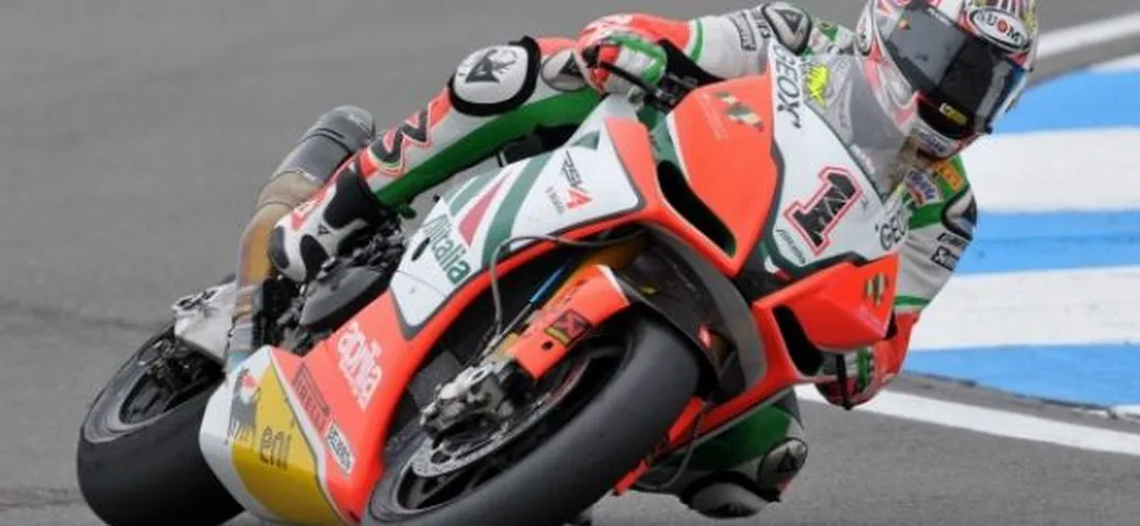 Superbike ad Assen: Max Biaggi, 