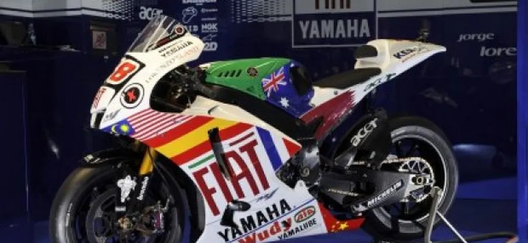 Creatività tutta italiana sulla Yamaha M1 di Jorge Lorenzo