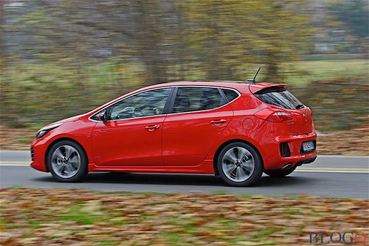 Kia Cee'd 1.0 T-GDi GT Line: prova consumi di 2500 km