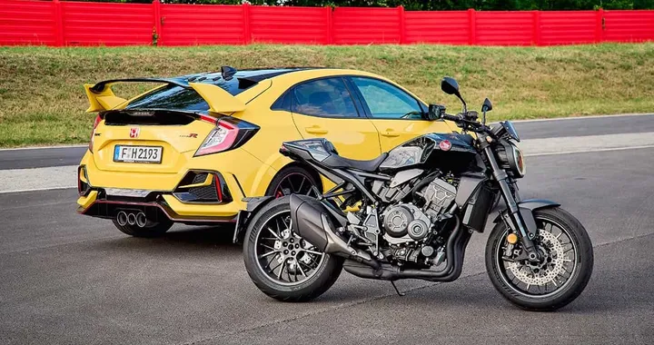 Sfida in casa Honda: CB1000R Black Edition Vs. Civic Type R Limited Edition (Video)