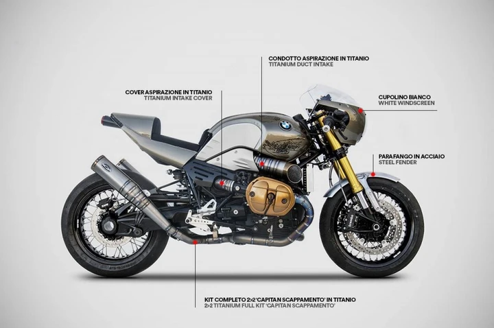 Scarichi Zard per BMW R NineT