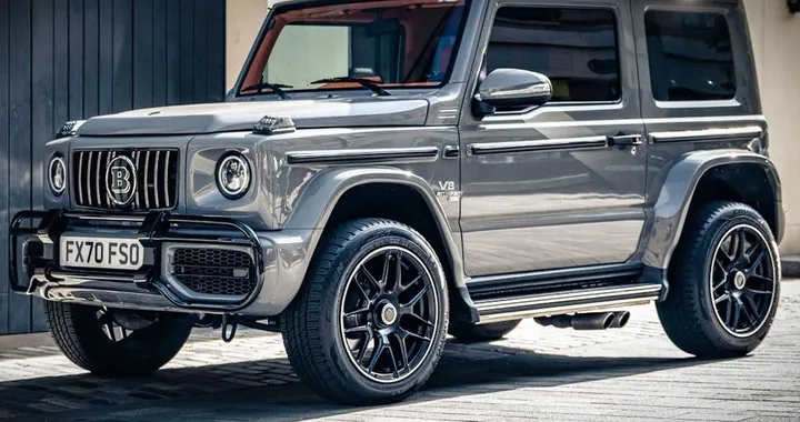 La Suzuki Jimny diventa una mini Mercedes Classe G