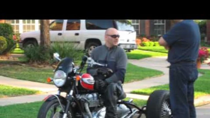 Triumph Bonneville T100 Custom Trike