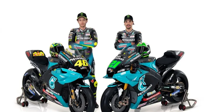 MotoGP 2021: ecco il team Petronas Yamaha di Rossi e Morbidelli