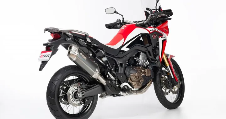 Silenziatore BOS Desert Fox per Honda Africa Twin