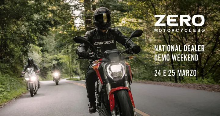 Zero Motorcycles: il Demo Ride di fine marzo