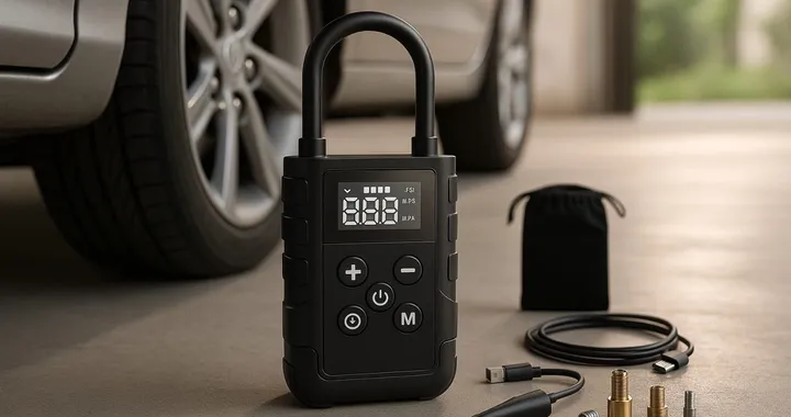 Mini compressore portatile YOYOPOW in offerta: praticità e convenienza a portata di mano