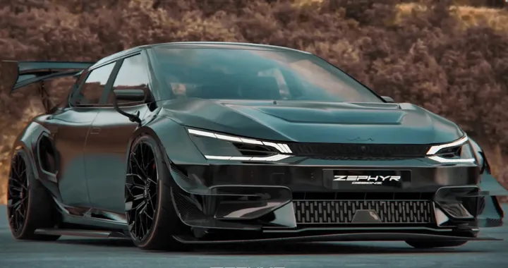 Kia EV6 GT Zephyr Designz: il tuning digitale dell'elettrica coreana