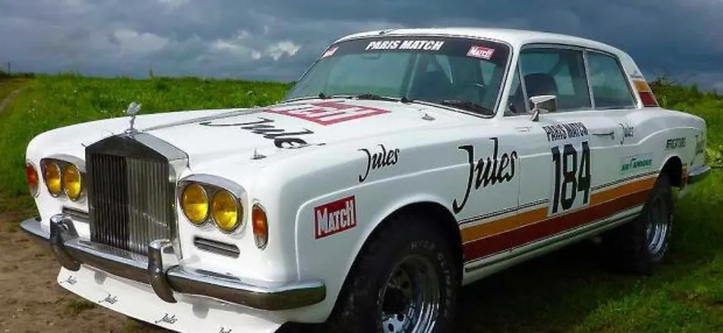 La Rolls Royce che partecipò alla Parigi-Dakar