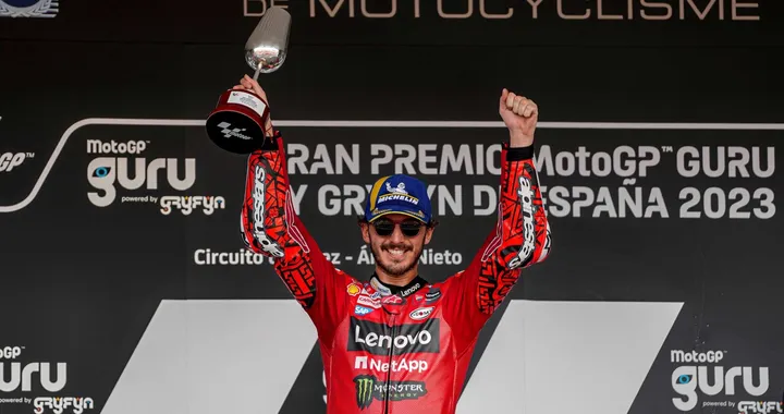 Pecco Bagnaia: "Forse la mia vittoria più bella in MotoGP"